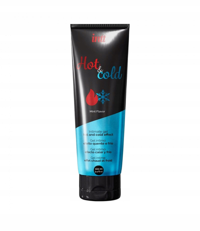 Lubrifikant intim Intt Hot & Cold, bazë uji, aromë mente, 100 ml