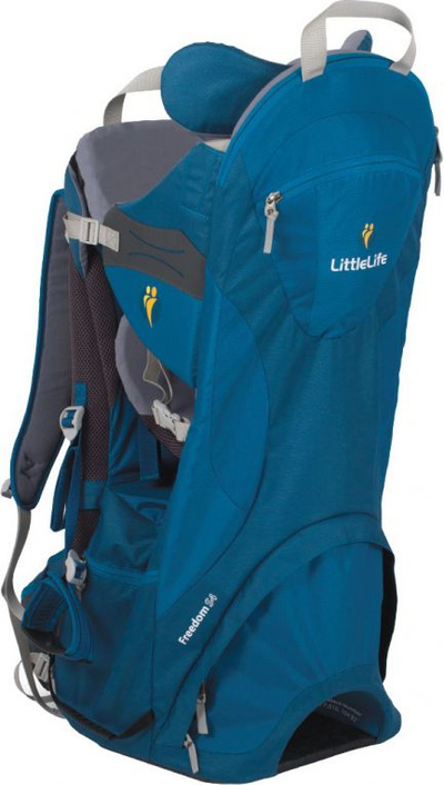 Karrige-shpinore për kalamaj LittleLife Freedom S4, e lehtë, ergonomike, blu