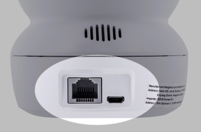 Kamera sigurie EZVIZ H6c, 2MP, Wi-Fi, e bardhë