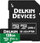 Kartë memorie Delkin POWER microSDXC, 128GB, UHS-II V90, jeshile
