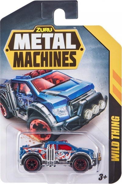 Set makina lodër Zuru Metal Machines Series 2, 24 copë, metalike, shumëngjyrëshe
