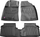 Tapete gome 3D Stingray për Toyota Avensis T27, set komplet, 2009-2018, të zinj