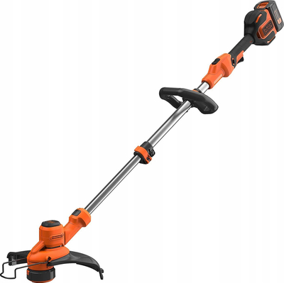Trimmer bari Black+Decker BCSTA536L1, pa kabllo 36V Li-ion, 2.5Ah, portokalli e zezë