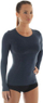 Bluzë termo Brubeck Comfort Wool LS11610 për goca, me mëngë të gjata, përditshme, madhësia M