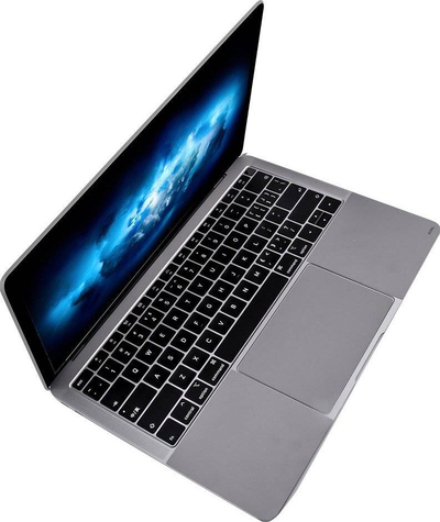 Film mbrojtës laptopi JCPAL MacGuard, MacBook Air 13" 2018 M1, komplet sipër‑poshtë, gri e çelët