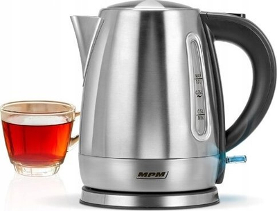 Ketel elektrik MPM MCZ-118M, 1L, çelik inox, ngjyrë argjendi