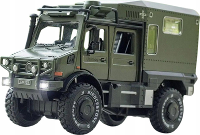 Makinë lodër ushtarake Hipo RJ5523, 24cm, me drita dhe zhurma, shumëngjyrëshe