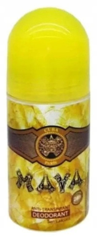 Deodorant roll on Cuba Maya Original Woman, antitranspirant, 50ml, i verdhë