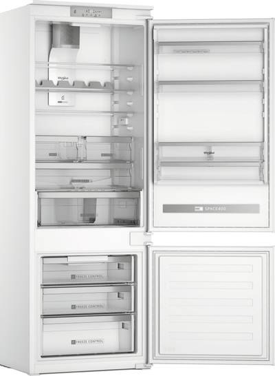 Frigorifer i integruar Whirlpool SP40 812 EU 2, teknologji 6th Sense Fresh Control, StopFrost, i bardhë
