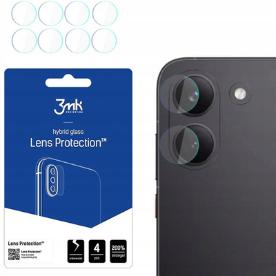 Mbrojtëse xhami lente 3MK Lens Protection për POCO X8 Pro, 7H, set 4 copë, transparente