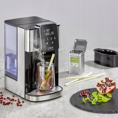 Dispencer uji i nxehtë Caso Design 1884 HW 1660, 4L, inoks, argjendtë