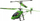 Helikopter lodër Carrera RC Glow Storm 2.0, 2.4GHz, LED, jeshil