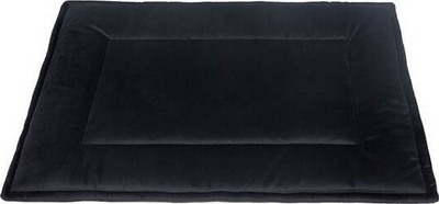 Dyshek për qen Velvet Mat, 50x70 cm, prej velveti, i zi