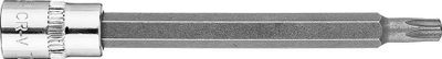 Bit Torx Neo 10-344 TX27, 1/4", 87mm, metalik