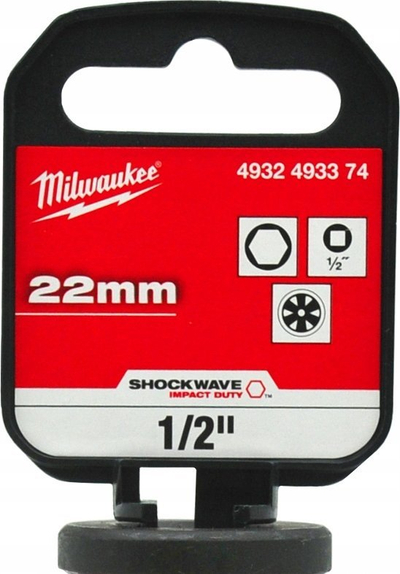 Çelës goditës për felne Hikoki, 1/2", 22mm, i zi