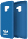 Futrollë telefoni Adidas për Samsung Galaxy A8+, polikarbonat TPU, dizajn i printuar, blu e bardhë
