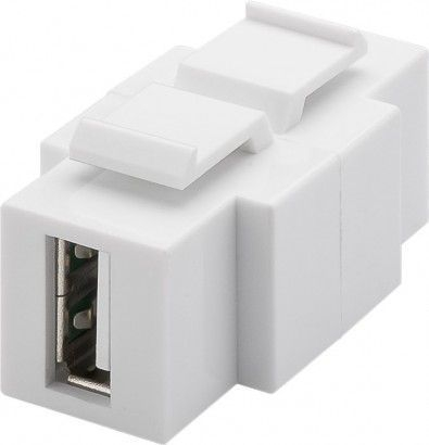 Адаптер USB Goobay 79930, USB A во USB B, 2.0, бел