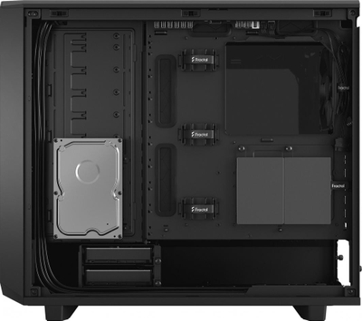 Kasë Fractal Design Meshify 2 TG Dark Tint, e zezë, Midi Tower