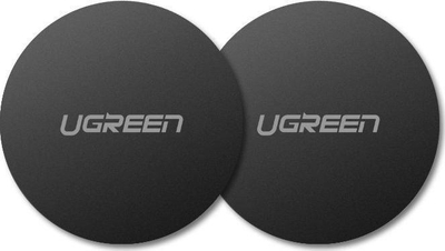 Set pllaka magnetike UGREEN LP123, 4 copë, ngjitëse për mbajtëse makine, të zeza