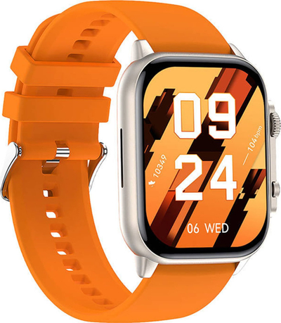Smartwatch Colmi C81, ekran 2.0" AMOLED, Bluetooth për me bo thirrje, portokalli