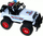 Makine lodër policie off-road MEGA CREATIVE 481959, Euro Trade, plastike, e bardhë