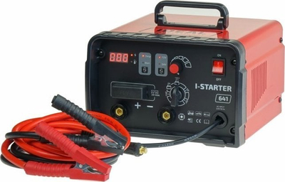 Karikues inverter për bateri Ideal I-starter 641, 12V 24V, me funksion nisjeje, ngjyrë e zezë