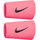 Doreza kyçi Nike Swoosh Doublewide, set 2 copë, pambuk elastik, rozë