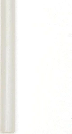 Shkopinj ngjitësi termik Megatec, 11mm x 200mm, për gur dhe qeramikë, 5 copë, ngjyrë qumështi