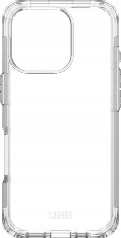 Kapak telefoni UAG Plyo Ice për iPhone 16 Pro, transparent, i fortë ndaj goditjeve