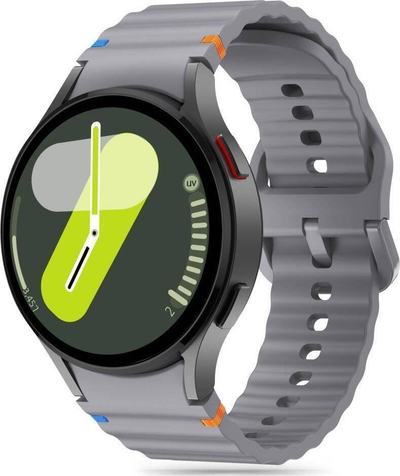 Rrip ore Tech-Protect Silicone Sport për Samsung Galaxy Watch 4 5 5 Pro 6 7 FE, TPU, i zi
