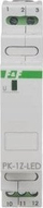 Rele elektromagnetike F&amp;F PK-1Z-LED, 230V AC, tregues LED