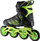 Patina inline Nils Extreme NA8660, nr. 39, me 4 rrota, e zezë me jeshile
