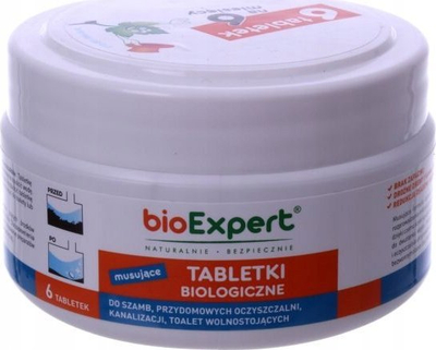 Tableta biologjike BioExpert për septikë, 6 copë, kundër erërave