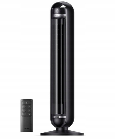 Ventilator kolone Dreo Nomad TF414, 30W, me telekomandë, i zi