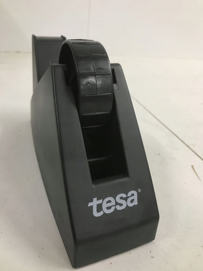 Dispenser shiriti ngjitës Tesa 57431, 2.5 cm, 66 m, i zi