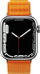 Rrip ore Alpine për Apple Watch, 38/40/41 mm, me tokëz çeliku, portokalli