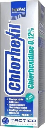 Shpëlarës goje Tactica Chlorhexil, 0.12%, 250 ml