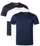 Set bluza për meshkuj Hugo Boss, 3 copë, XXL, e zezë/bardhë/kaltër
