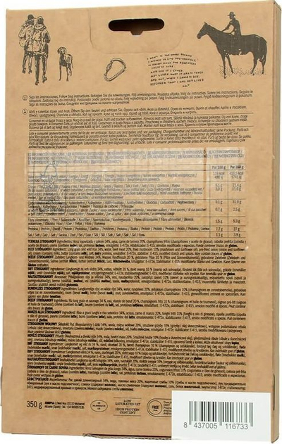 Vakt turistik Forestia Boeuf Stroganoff, me oriz, 350g