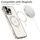 Mbulesë telefoni Tech-Protect MagFlex MagSafe për iPhone 16 Pro, transparente, Shiny Titanium
