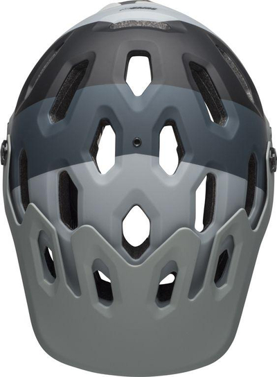 Helmetë për biçikletë Bell Super3, L, e zezë / e hirtë