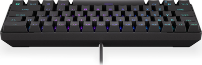 Tastierë mekanike Endorfy Thock Compact, USB, Kailh Red, RGB, e zezë