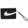 Portofol dore Nike Icon Blazer Wristlet Large, mbyllje me zinxhir, i zi