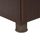 Dollap zyre Professional HM2058.02, 80x40x118 cm, me bravë, ngjyrë wenge