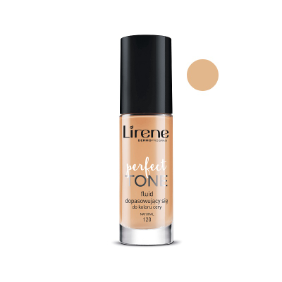 Krem pudër Lirene Perfect Tone, 120 Natural, 30 ml