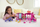 Set lojrash Mattel Enchantimals Mobile Fashion Studio HPB34, me kukull Caddy Cat, me kotele