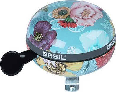 Zile biçiklete Basil Bloom Field, 80mm, çelik inox, blu me lule