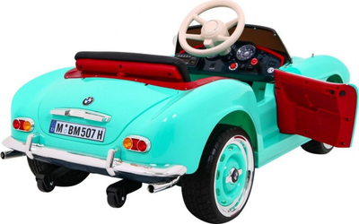 Makine elektrike për kalamaj BMW 507 Retro, 12V, me telekomandë, mente
