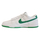Patika Nike Dunk Low Medium Olive për femra, lëkurë, e bardhë ulliri