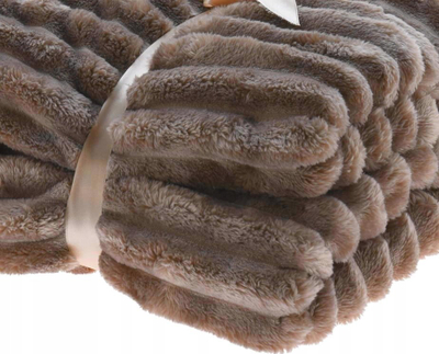 Mbulesë dekorative Blanket Throw, 130x150cm, bezhë